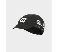 Cappellino ciclismo ALE' COTTON nero-bianco 2026