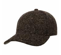 Cappellino Classic Donegal Tweed by Stetson marrone scuro One Size