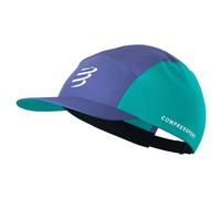 COMPRESSPORT 5 Panel Cap - Unisex - Viola / Verde - Taglia unica- modello 2026