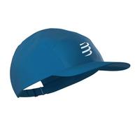 Cappellino compressport a 5 pannelli blu
