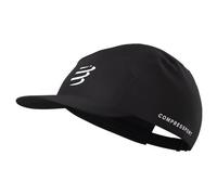 Cappellino compressport a 5 pannelli nero