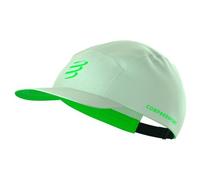 Cappellino compressport a 5 pannelli verde