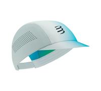 Cappellino compressport pro racing star bianco blu verde