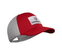 Cappellino Compressport Trucker 6P Rosso Bianco