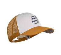 Cappellino Compressport Trucker Bianco Arancione