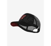 COMPRESSPORT Trucker Cap - Uomo - Nero / Rosso - Taglia unica- modello 2025