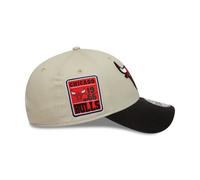 Cappellino con strapback Chicago Bulls NBA Contrast Patch Crema