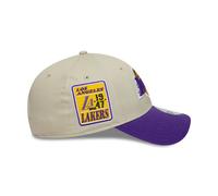 Cappellino con strapback LA Lakers NBA Contrast Patch Crema