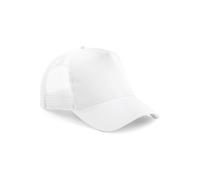 Cappellino con visiera Beechfield Blanc TU