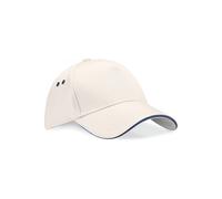 Cappellino con visiera Beechfield Ultimate Beige TU