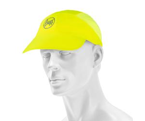 Cappellino con visiera Buff Safety Pack Cap - Solid Yellow Fluor universale