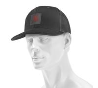 Carhartt Rugged Flex Twill Mesh Logo Patch cap Cappellino da Baseball, Nero, Taglia Unica Uomo