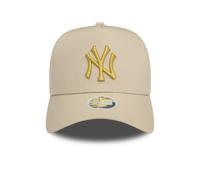 Cappellino con visiera da donna New York Yankees New Era 9FORTY MLB Metallic Marron TU