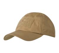 Cappellino con visiera Helikon-Tex PolyCotton Rip-Stop con velcro - Coyote universale