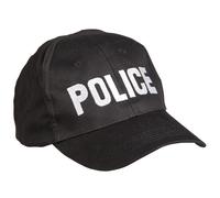 Mil Tec Cappello Police BK – Adulto Unisex, Nero, Taglia Unica