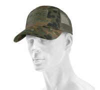 Cappellino con visiera Mil-Tec Trucker Baseball Cap - Flecktarn universale