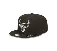 Cappellino con visiera New Era NBA Chicago Bulls Noir M/L