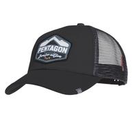 Cappellino con visiera Pentagon Era Born for action - Black