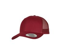 Cappellino con visiera per bambini Flexfit Retro Trucker Rouge TU