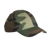 Cappellino con visiera per bambini Mil-Tec Baseball Cap Woodland universale