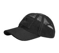Cappellino con visiera più velcro Helikon-Tex Mesh - Black universale