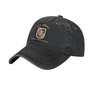 Cappellino con Visiera Us_Army 5Th Special Forces Group UPF Protection Cappello con Visiera Casual Berretto da Baseball per Adulto Golf Sportive Tennis