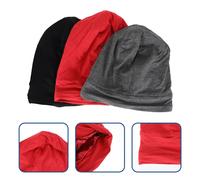Cappellino copricapo antivento semplice regolabile da 3 pezzi (colore misto)