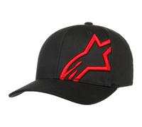 Cappellino Corp Shift 2 Curved Flex by alpinestars nero-rosso XXL (62-63 cm)