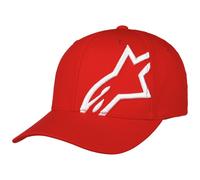 Cappellino Corp Shift 2 Curved Flex by alpinestars rosso L/XL (58-61 cm)