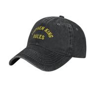 Cappellino da Baseball 2025 Stephen King Rules Personalizzato Rave Donna Spiaggia Outlet Cappello da Uomo