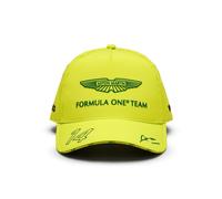 Cappellino Da Baseball Aston Martin F1 Fernando Alonso Team Driver Lime 2024