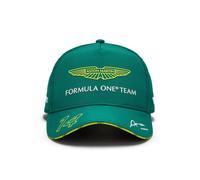 Cappellino Da Baseball Aston Martin F1 Fernando Alonso Team Verde 2024 Bambini