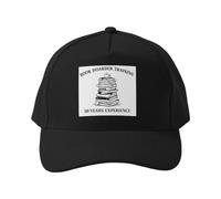 Cappellino da Baseball Book Hoarder Training 50 Years Experience Funny Book Lover Gift Shirt Cappellino a 5 Pannelli per Ciclismo Stile Casual