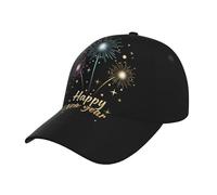 Cappellino da Baseball Buon Anno N per Uomo e Donna, Regolabile, Ideale per la Corsa, Natale, per Il Sole, per allenamenti e attività all'aperto in Tutte Le Stagioni.