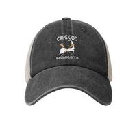 Cappellino da Baseball, Cape cod Massachusetts Trucker Cappello Classic, Protezione UV Berretto da Baseball per Ciclismo Estate Donna