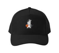 Cappellino da Baseball Cappellino con Visiera Curva e Divertente Stampa di Una Zebra Che Gioca a Basket, Ideale per Uno Stile Casual e Urbano, Traspirante e Perfetto per Tutti i Giorni