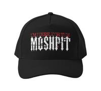 Cappellino da Baseball Cappello da Golf Heavy Metal Quote I'm Here for The Mosh Pit per Il Tempo Libero all'aperto, Traspirante, Regolabile e Comodo.
