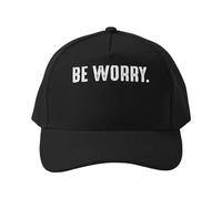 Cappellino da Baseball Cappello da Golf Traspirante Don't Happy Be Worry per Viaggi, vestibilità Comoda e Casual.