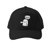 Cappellino da Baseball Cappello Unisex Ghost of Disapproval Classic Solid Black Cotton Twill con Tesa Curva Regolabile