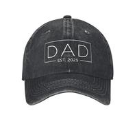 Cappellino da Baseball Casual Best Dad 2025 per Uomo e Donna, Estivo, per la Festa del papà, KPOP Rock, Stile Street, Traspirante