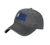 Cappellino da Baseball Casual,Classic Trucker Cappello Bunker Hill Flag Visiera Baseball per Outdoor Pesca Sport