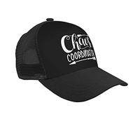 Cappellino da Baseball Chaos Coordinator Cappello da Sole Estivo Vintage Trucker Berretto Sportivo Trucker cap per Badminton Tennis Pesca