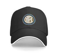Cappellino da Baseball Classic Inter Cappello da Spiaggia Cappelli Neri Uomo Donna Regali per Le Vacanze