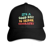 Cappellino da Baseball Classico e Versatile È Un Buon Giorno per insegnare la Geografia I Golf Indossare Anime Crema Solare Uomo da Donna Regali Sportivi PLeisure