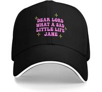 Cappellino da Baseball Classico Sad Little Life Jane |-F-| Crema Solare Cappello Divertente Regalo da Uomo da Donna di Lusso