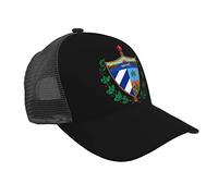 Cappellino da Baseball Coat of Arms of Cuba Trucker cap Traspirante Cappello Baseball Unisex Trucker Berretto per Sport Tennis Pesca