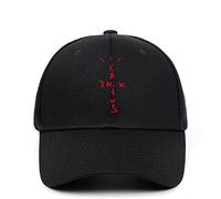 Cappellino da baseball con cactus Jack Travis Scott Unisex Astroworld Dad Cappello ricamato da uomo e da donna, Nero , 1