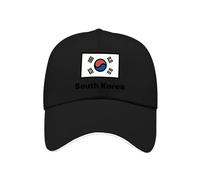 Cappellino da Baseball con Corea del Sud Bandiera Nazionale Regolabile per Corsa Allenamenti E attività All'Aperto Tutte Le Stagioni Coppa del Mondo