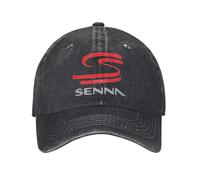 Cappellino da Baseball con Logo Ayrton-Senna, Cappellino da Baseball Unisex alla Moda, Cappello Regolabile da Camionista