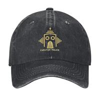 Cappellino da Baseball con Logo C-Caravan P-Palace, alla Moda, Unisex, da Uomo, con Protezione Solare, per Palestra all'aperto, Idea Regalo